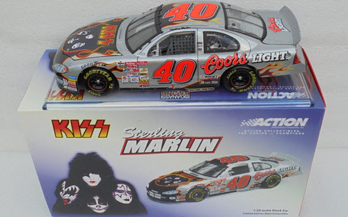2001 Sterling Marlin NASCAR Diecast 40 Kiss CWC 1:24 Action ARC 1