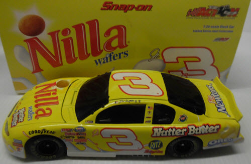 2002 Dale Earnhardt Jr NASCAR Diecast 3 Nilla Wafers Nutter Butter BWC 1:24 Action ARC Snap On Snap On 1