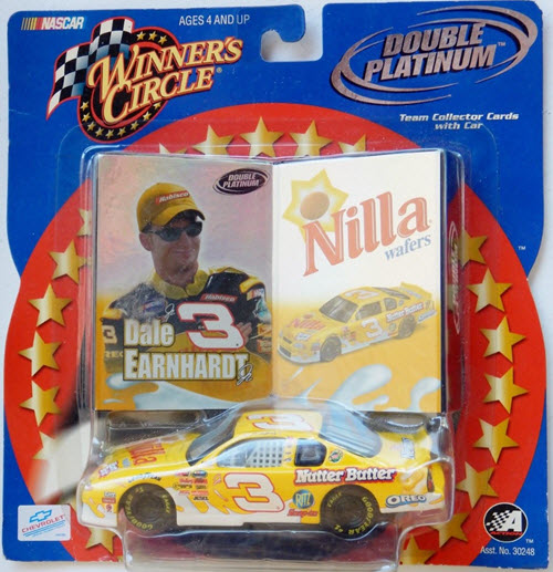 2002 Dale Earnhardt Jr NASCAR Diecast 3 Nilla Wafers Nutter Butter CWC 1:43 Winners Circle Double Platinum 1
