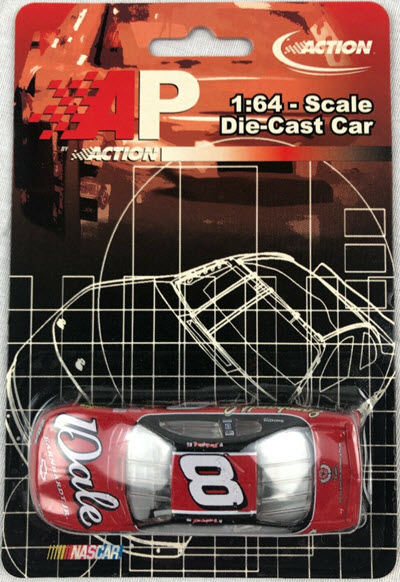 2002 Dale Earnhardt Jr NASCAR Diecast 8 Dale CWC 1:64 Action AP SPorts Image Promo 1