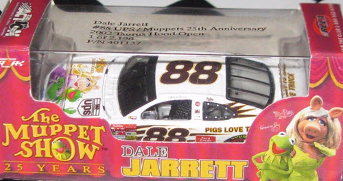 2002 Dale Jarrett NASCAR Diecast 88 Muppet Show Muppets CWC 1:64 Action RCCA 1
