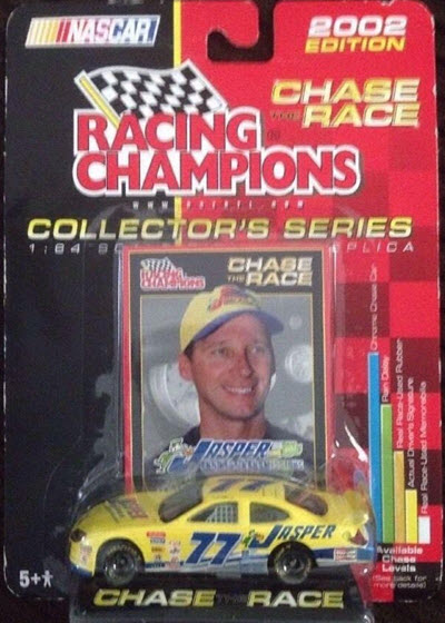 2002 Dave Blaney NASCAR Diecast 77 Jasper Engines CWC 1:64 Racing Champions Collectors Series 1