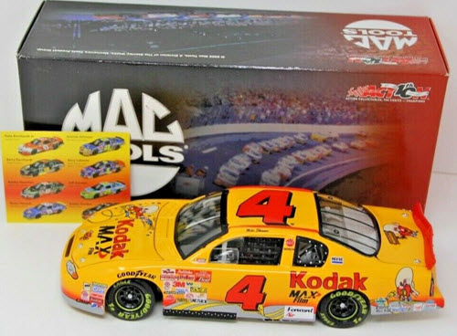 2002 Mike Skinner NASCAR Diecast 4 Kodak Looney Tunes Rematch CWC 1:24 Action ARC MAC Tools 1
