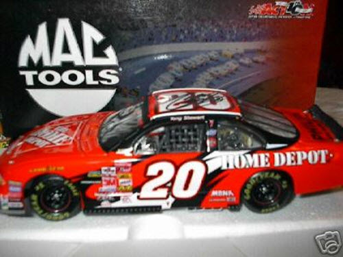 2002 Tony Stewart NASCAR Diecast 20 Home Depot CWC 1:24 Action ARC MAC Tools 1