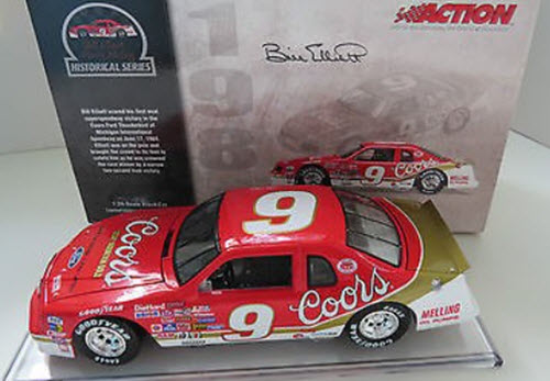 2003 Bill Elliott NASCAR Diecast 9 Coors 1st Win 1984 CWC 1:24 Action ARC Historical 1