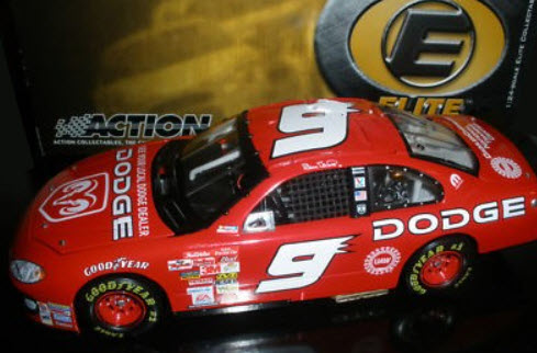 2003 Bill Elliott NASCAR Diecast 9 Dodge Dealers CWC 1:24 Action RCCA Elite 1