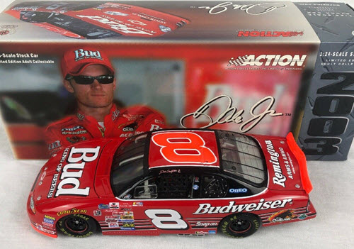 2003 Dale Earnhardt Jr NASCAR Diecast 8 Bud Budweiser Richmond No Bull CWC 1:24 Action ARC 1