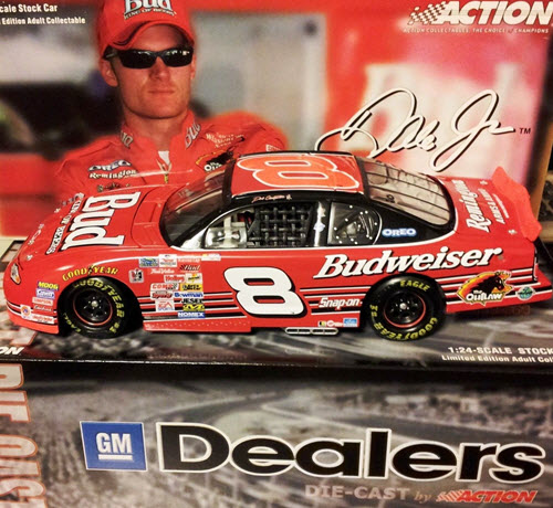 2003 Dale Earnhardt Jr NASCAR Diecast 8 Bud Budweiser Richmond No Bull CWC 1:24 Action ARC GM Dealers 1
