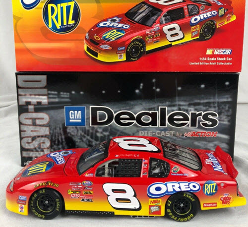 2003 Dale Earnhardt Jr NASCAR Diecast 8 Oreo Ritz CWC 1:24 Action ARC GM Dealers 1