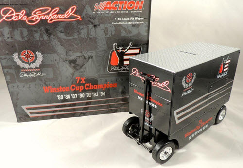 2003 Dale Earnhardt Sr NASCAR Diecast 3 Legacy 7X Champion Pit Wagon Bank 1:16 Action ARC 1