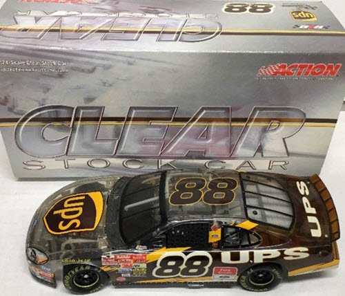 2003 Dale Jarrett NASCAR Diecast 88 UPS CWC 1:24 Action ARC Clear Car 1