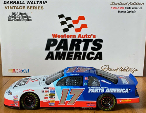 2003 Darrell Waltrip NASCAR Diecast 17 Parts America 1995 CWC 1:24 Team Caliber Owners 1b