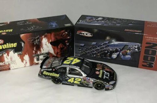 2003 Jamie McMurray NASCAR Diecast 42 Terminator CWC 1:24 Action RCCA Club Car 2