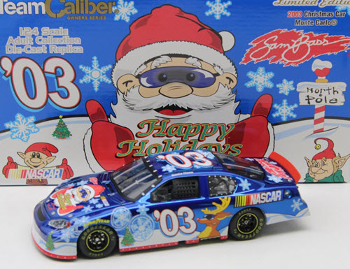 2003 NASCAR Diecast 03 Holiday Sam Bass CWC 1:24 Team Caliber Owners 1