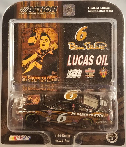 2004 Bill Elliott NASCAR Diecast 6 Elvis Dared to Rock CWC 1:64 Action ARC 1
