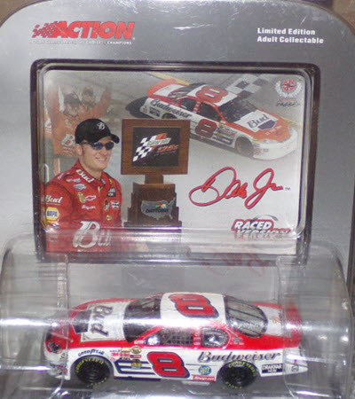 2004 Dale Earnhardt Jr Diecast 8 Bud Budweiser BOD Born On Date Feb 12 Daytona Twin 125 Win Raced Version CWC 1:64 Action ARC 1
