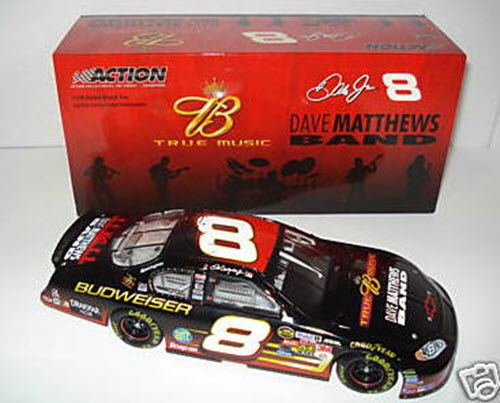 2004 Dale Earnhardt Jr NASCAR Diecast 8 Dave Matthews Band CWB 1:24 Action ARC Bank 2