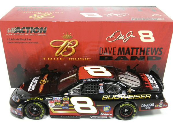 2004 Dale Earnhardt Jr NASCAR Diecast 8 Dave Matthews Band CWC 1:24 Action ARC 1