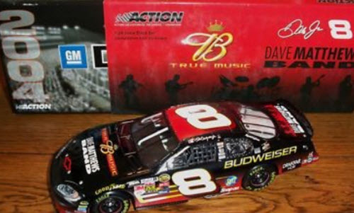 2004 Dale Earnhardt Jr NASCAR Diecast 8 Dave Matthews Band CWC 1:24 Action ARC GM Dealers 1