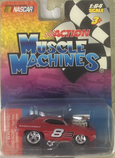 2004 Dale Earnhardt Jr NASCAR Diecast 8 Jr CWC 1:64 Action Mucles Machines 1969 Camaro 1