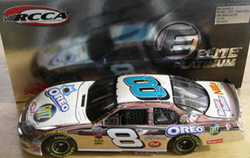 2004 Dale Earnhardt Jr NASCAR Diecast 8 Oreo Ritz CWC 1:24 Action RCCA Elite Platinum 1