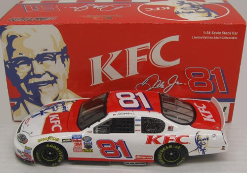 2004 Dale Earnhardt Jr NASCAR Diecast 81 KFC Kentucky Fried Chicken CWC 1:24 Action ARC 1