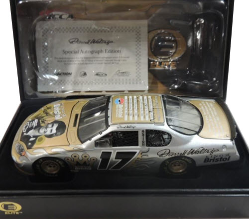2004 Darrell Waltrip NASCAR Diecast 17 King Of Bristol CWC 1:24 Action RCCA Elite Autographed 1