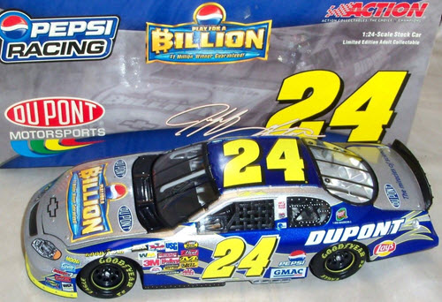 2004 Jeff Gordon NASCAR Diecast 24 Pepsi Billion Dollar Game CWC 1:24 Action ARC 1