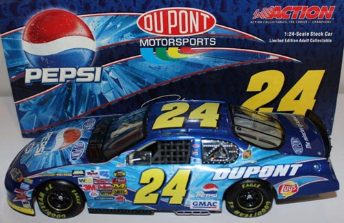 2004 Jeff Gordon NASCAR Diecast 24 Pepsi Shards CWC 1:24 Action ARC 1