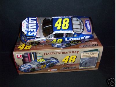 2004 Jimmie Johnson NASCAR Diecast 48 Fathers Day CWB Bank 1:24 Action ARC 1