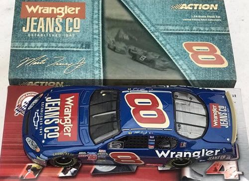 2004 Martin Truex Jr NASCAR Diecast 8 Wrangler Jeans CWC 24 Action ARC 1