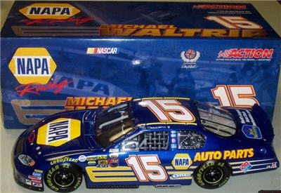 2004 Michael Waltrip NASCAR Diecast 15 NAPA CWC 1:24 Action ARC 1