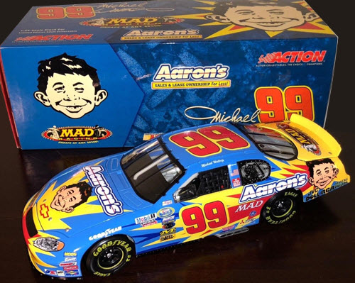 2004 Michael Waltrip NASCAR Diecast 99 Mad Magazine CWC 1:24 Action ARC 1
