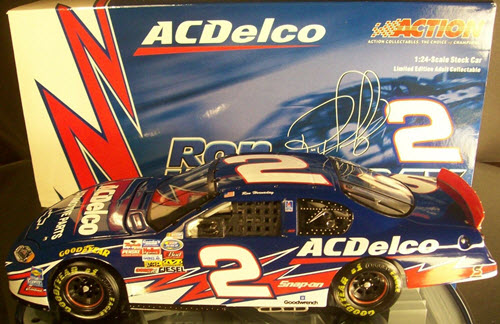 2004 Ron Hornaday NASCAR Diecast 2 AC Delco ACDelco CWC 1:24 Action RCCA Club Car 1