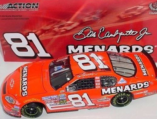 2005 Dale Earnhardt Jr NASCAR Diecast 81 Menards CWC 1:24 Action ARC 1