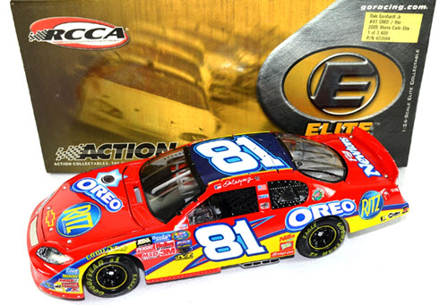 2005 Dale Earnhardt Jr NASCAR Diecast 81 Oreo Ritz CWC 1:24 Action RCCA Elite 1