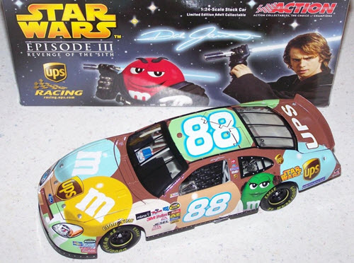 2005 Dale Jarrett NASCAR Diecast 88 Star Wars CWC 1:24 Action ARC QVC Release 1