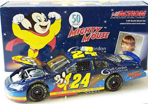 2005 Jeff Gordon NASCAR Diecast 24 Foundation Mighty Mouse CWB Bank 1:24 Action ARC 2