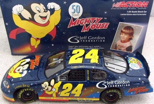 2005 Jeff Gordon NASCAR Diecast 24 Foundation Mighty Mouse CWC 1:24 Action ARC 1