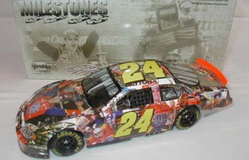 2005 Jeff Gordon NASCAR Diecast 24 Milestones 3X Daytona 500 Winner CWC 1:24 Action ARC 1