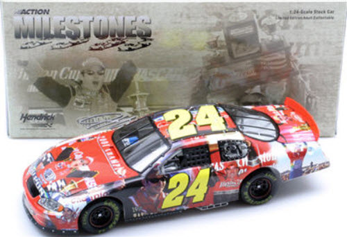 2005 Jeff Gordon NASCAR Diecast 24 Milestones 4X Champion CWC 1:24 Action ARC 1