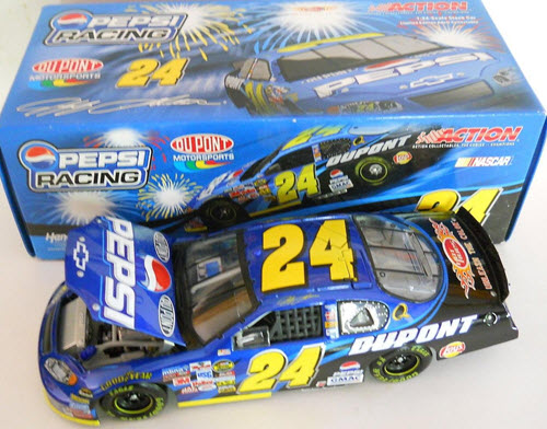 2005 Jeff Gordon NASCAR Diecast 24 Pepsi CWB Bank 1:24 Action ARC 2