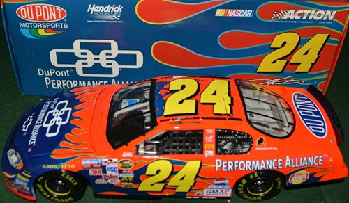 2005 Jeff Gordon NASCAR Diecast 24 Performance Alliance CWB Bank 1:24 Action ARC 1