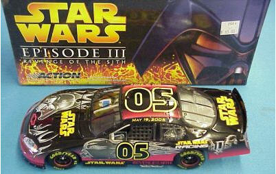 2005 NASCAR Diecast 05 Star Wars Episode III CWC 1:24 Action ARC 1