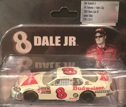 2006 Dale Earnhardt Jr NASCAR Diecast 8 Bud Budweiser Fathers Day Retro CWC 1:64 Action ARC 1