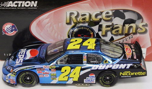 2006 Jeff Gordon NASCAR Diecast 24 Pepsi CWC 1:24 Action QVC RFO Color Chrome 1