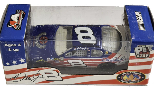 2007 Dale Earnhardt Jr NASCAR Diecast 8 Bud Budweiser Stars Stripes July 4 CWC 1:64 Action ARC Pit Stop 1