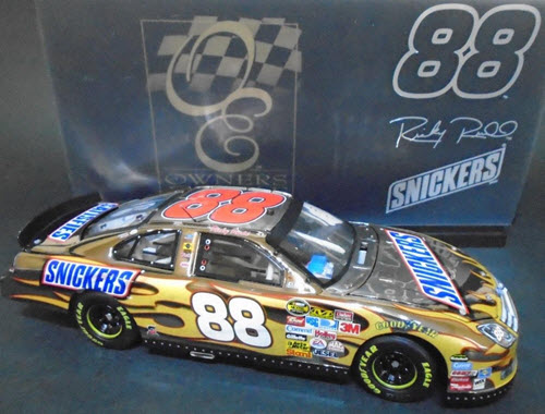 2007 Ricky Rudd 88 Snickers 2007 CWC 1:24 Action RCCA Elite White Gold 1b