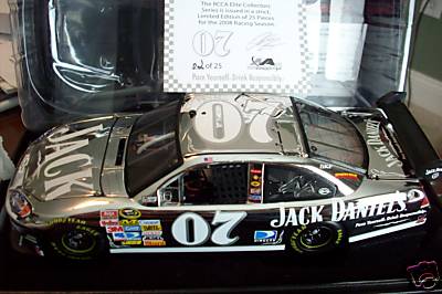 2008 Clint Bowyer NASCAR Diecast 07 Jack Daniels CWC 1:24 Lionel Action RCCA Elite Platinum 2