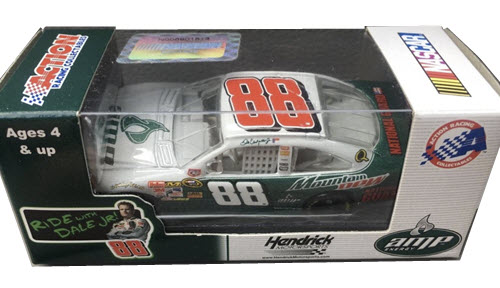 2008 Dale Earnhardt Jr NASCAR Diecast 88 Amp White Ride With Jr CWC 1:64 Action ARC Kids 1